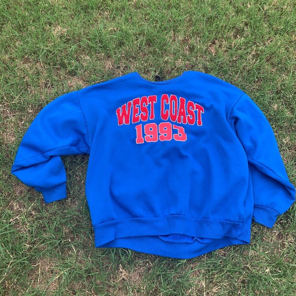 Blue West Coast 1993 Sweatshirt